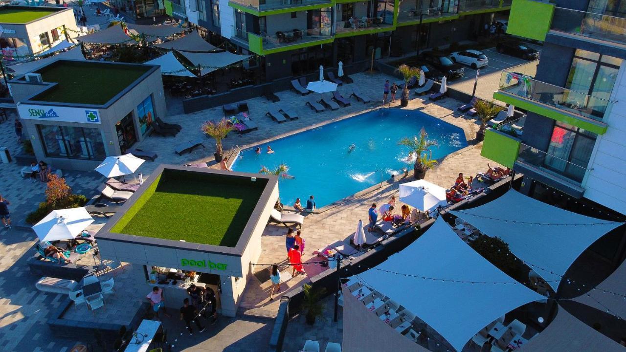Fineloft Sea View Apartment-Spa N Pools Beach Resort Navodari Exterior photo