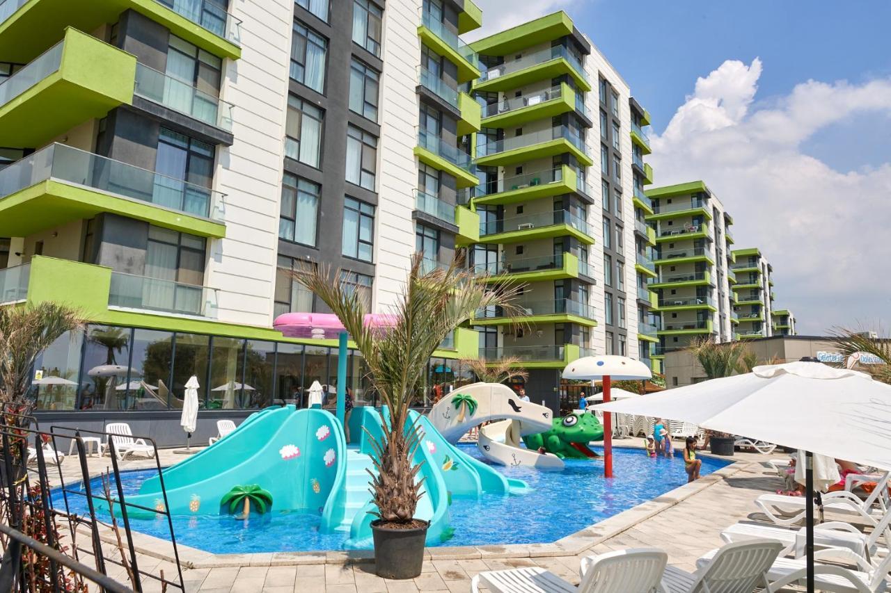 Fineloft Sea View Apartment-Spa N Pools Beach Resort Navodari Exterior photo